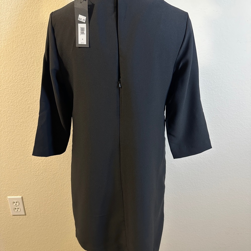 Brand new with tags. Banana Republic Sheath Dress - black, size 4-6